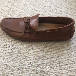 Brown loafers